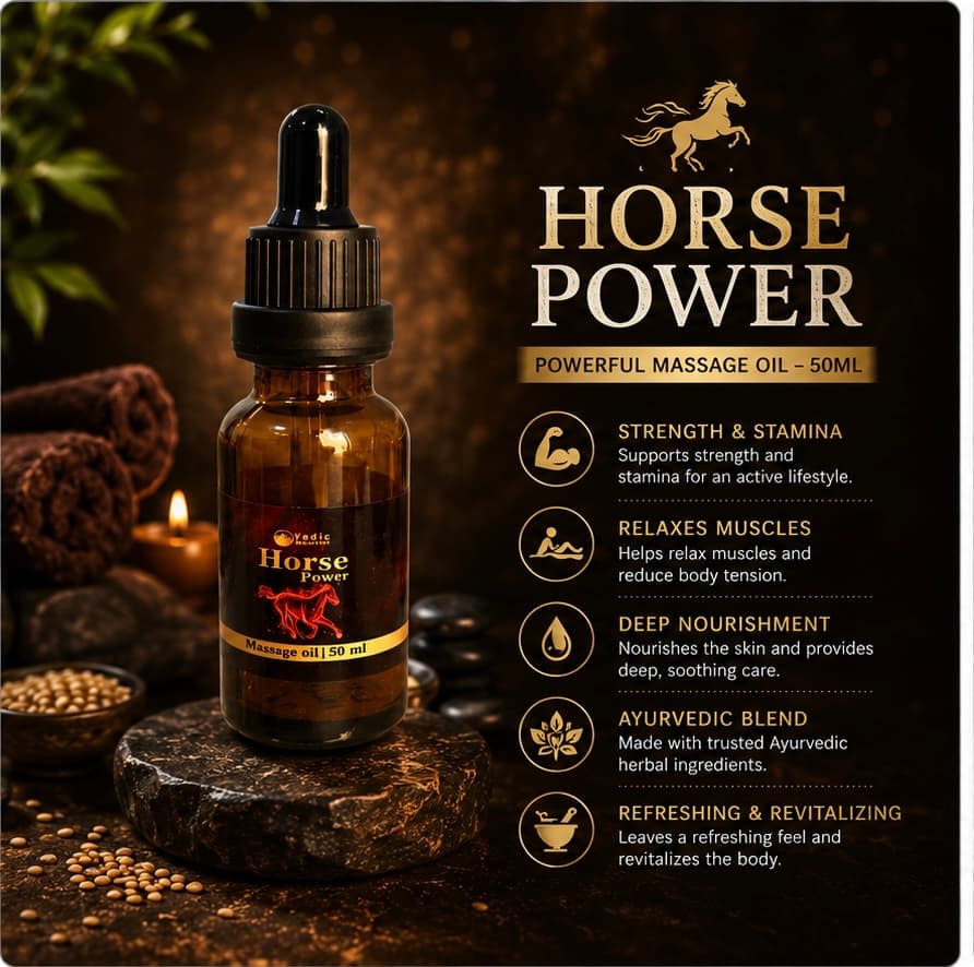 Horse Power Tila Oil — Aflatoon Natural Herbal